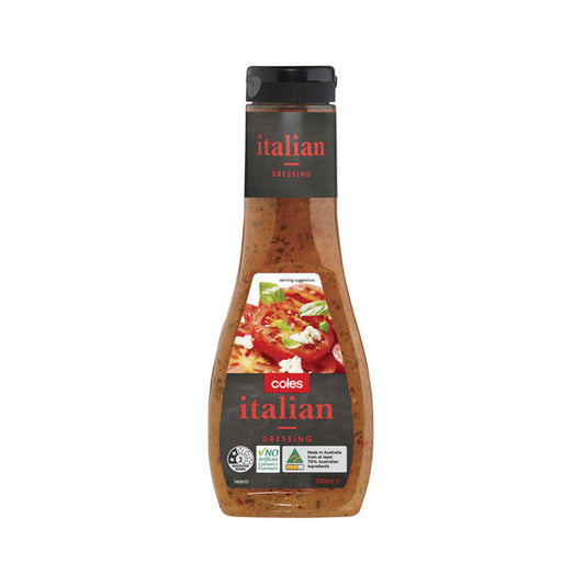 Coles Dressing Italian 300ml