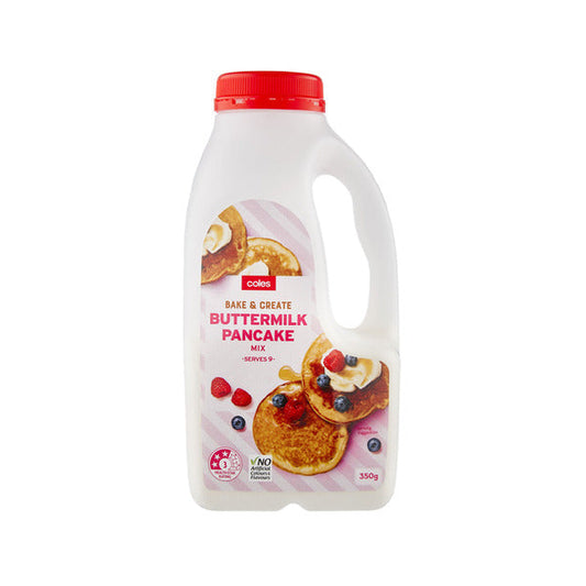 Coles Pancake Shake Buttermilk 350g