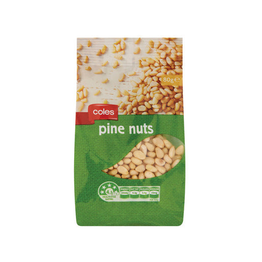 Coles Nuts Pine Nuts 80g