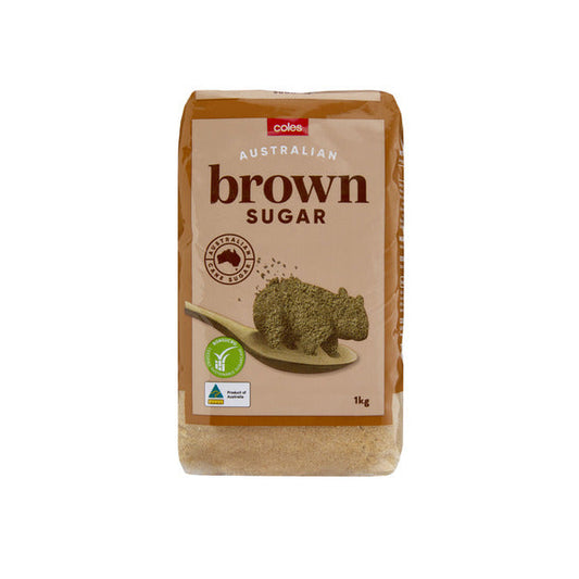 Coles Sugar Brown 1kg