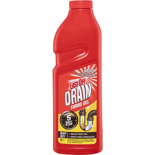 Easy-Off Drain Turbo Gel 1L