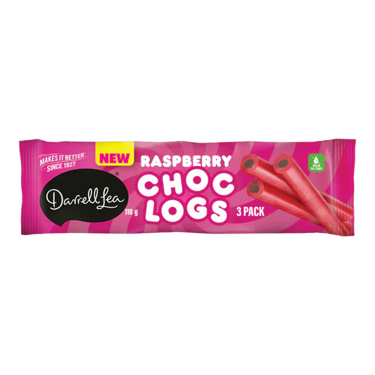 Darrell Lea Raspberry Choc Logs 110g