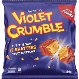 Australia's Violet Crumble Bites Gluten Free 180g