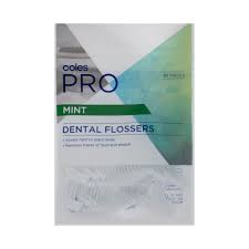 Coles Dental Flossers 30 pack