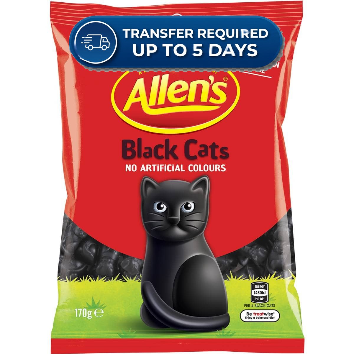 Allen's Black Cats 170g -(Extended Dispatch)