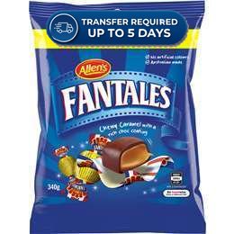 Allen's Fantales 340g -(Extended Dispatch)
