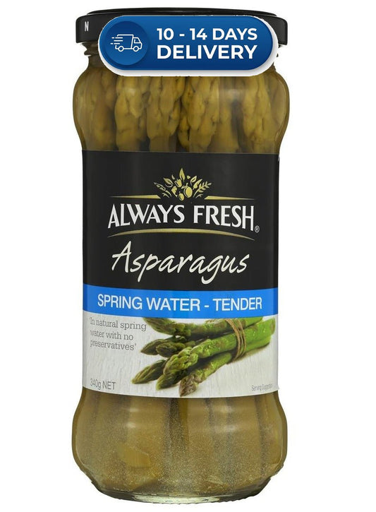 Always Fresh Asparagus In Springwater 340g