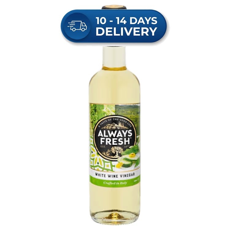 Always Fresh White Wine Vinegar 500ml -(Extended Dispatch)