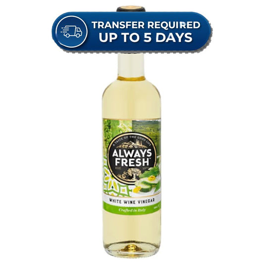 Always Fresh White Wine Vinegar 500ml -(Extended Dispatch)