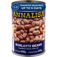 Annalisa Beans Borlotti 400g -(Extended Dispatch)