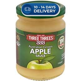 Three Threes Apple Sauce  250g -(Extended Dispatch)