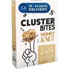 Approaching or Just Over Best Before Date – Jordans Cluster Bites Honey Nut 500g -(Extended Dispatch)