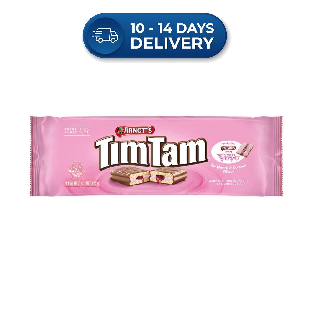 Arnott's Tim Tam Iced Vovo Biscuits 175g -(Extended Dispatch)