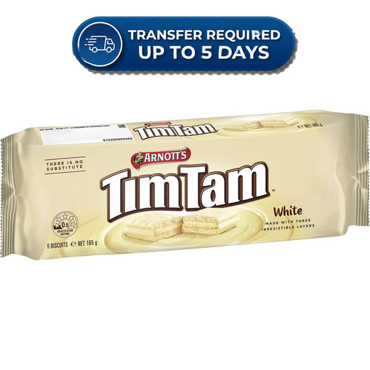 Arnott's Tim Tam White 165g -(Extended Dispatch)