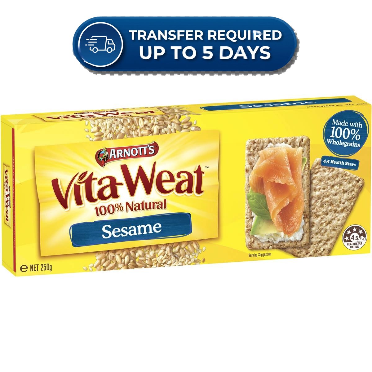 Arnott's Vita-Weat Sesame 250g -(Extended Dispatch)