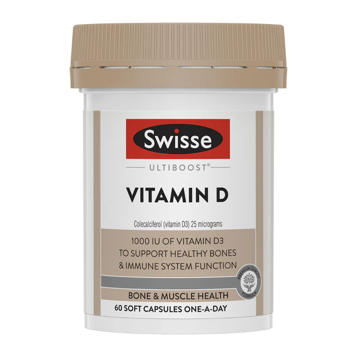 Swisse Ultiboost Vitamin D For Bone Health Support