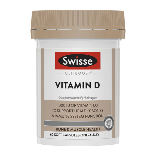 Swisse Ultiboost Vitamin D For Bone Health Support