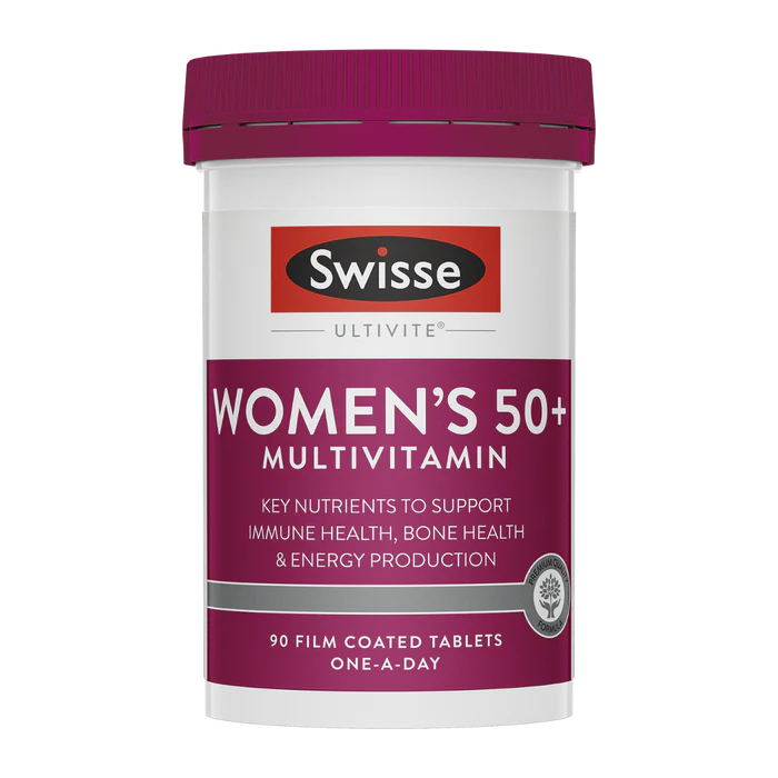 Swisse Ultivite Women's 50+ Multivitamin Tablets 90 pack