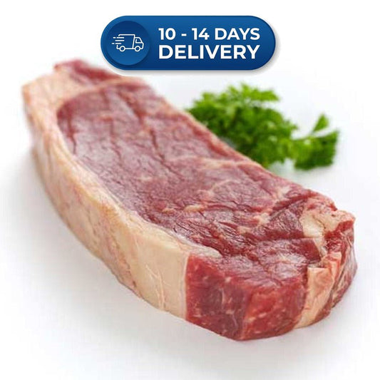 Frozen Australian Beef Striploin (steak) (250g) -(Extended Dispatch)