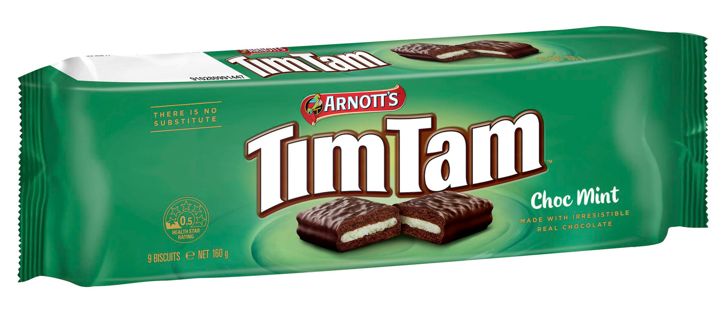Arnott's Tim Tam Choc Mint 165g