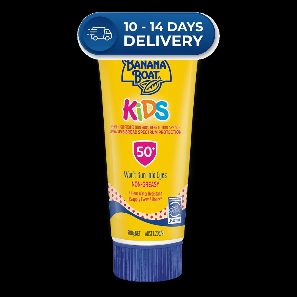 Banana Boat Kids SPF50+ Sunscreen Lotion 200g -(Extended Dispatch)