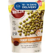 Bhuja Crunchy Seasoned Peas 140g -(Extended Dispatch)