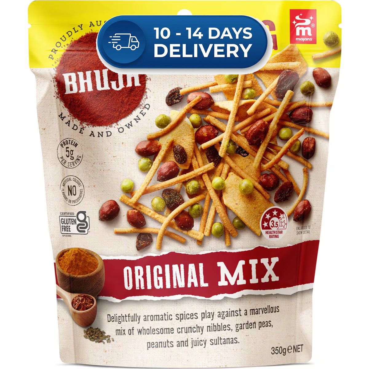 Bhuja Original Mix Big Bag 350g -(Extended Dispatch)