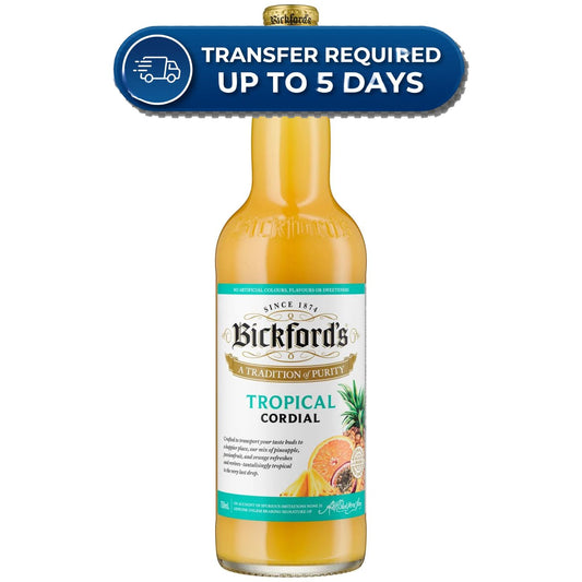 Bickford's Cordial Tropical 750ml -(Extended Dispatch)