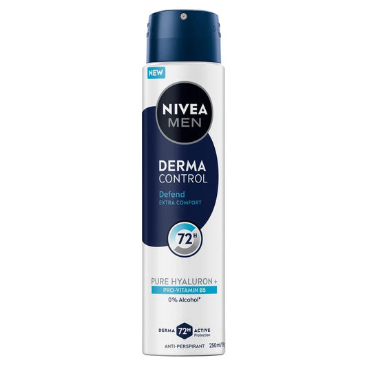 Nivea Men Aerosol Deodorant Derma Control Defend | 250mL