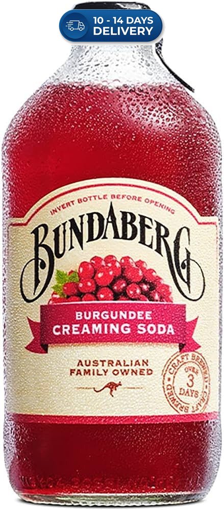 Bundaberg Burgundee Creaming Soda 375ml -(Extended Dispatch)