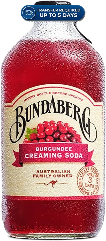 Bundaberg Burgundee Creaming Soda 375ml -(Extended Dispatch)