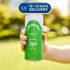 Bundaberg Refreshingly Light Sparkling Drink Apple & Lychee 250mL -(Extended Dispatch)