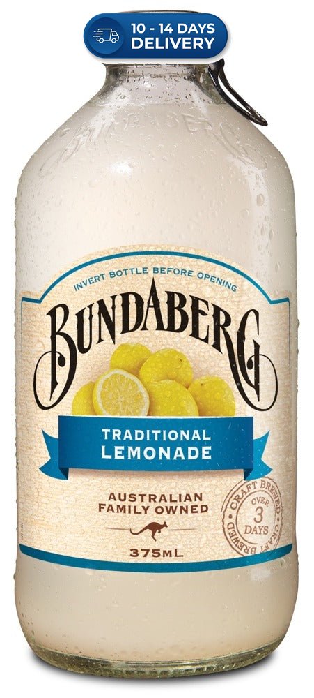 Bundaberg Traditional Lemonade 375ml -(Extended Dispatch)