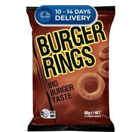 Burger Rings 90g -(Extended Dispatch)