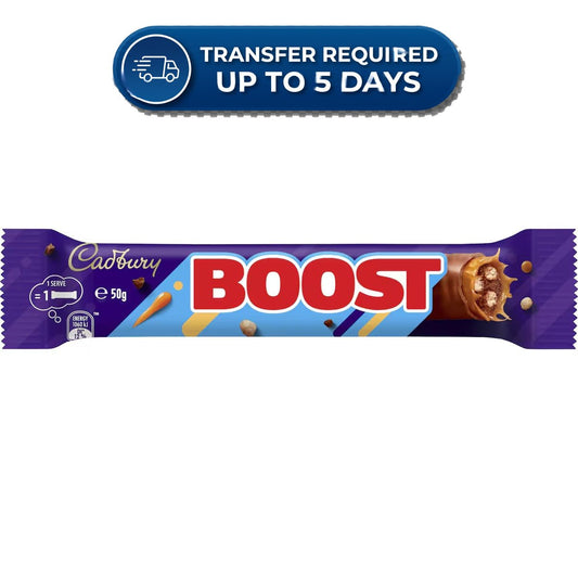 Cadbury Bar Boost 50g -(Extended Dispatch)
