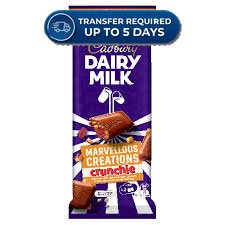 Cadbury Block Marvellous Creations Crunchie  190g -(Extended Dispatch)