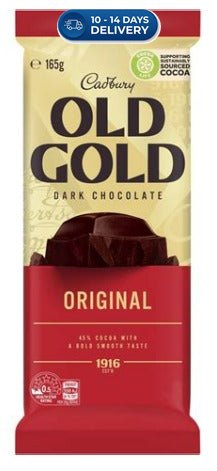 Cadbury Block Old Gold Original 165g (Comptition) -(Extended Dispatch)