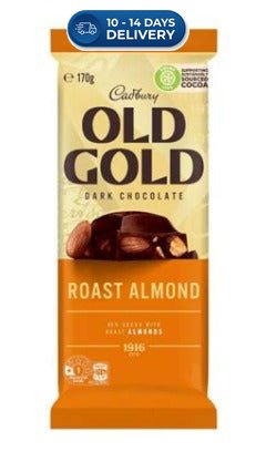 Cadbury Block Old Gold Roast Almond 170g (Competition) -(Extended Dispatch)