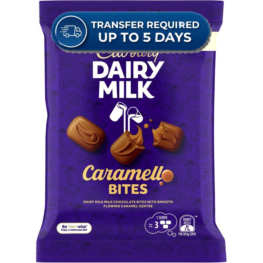 Cadbury  Chocolate Caramello Bites 142g -(Extended Dispatch)