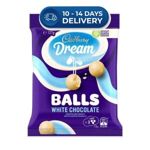 Cadbury Dream White Chocolate Balls 127g -(Extended Dispatch)