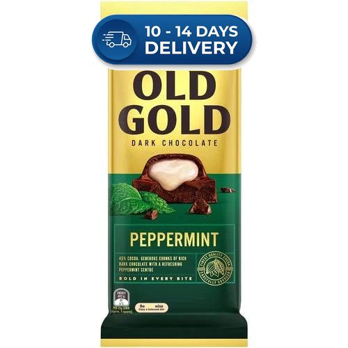 Cadbury Block Old Gold Peppermint 180g -(Extended Dispatch)