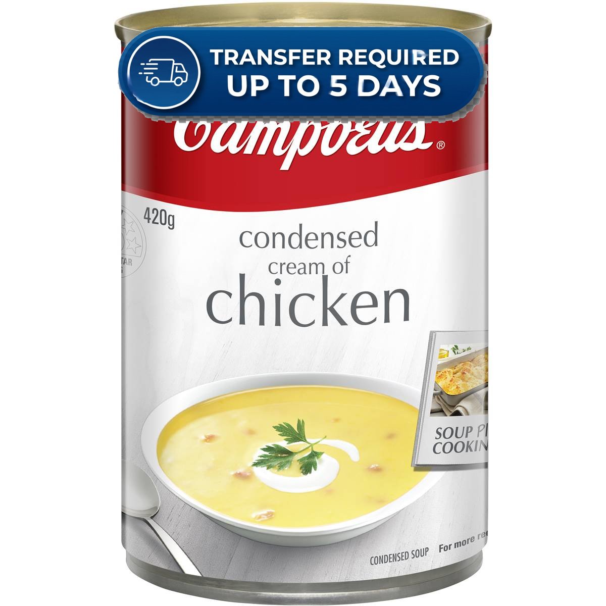 Campbell's Soup Condensed Cream of Chicken 420g -(Extended Dispatch)