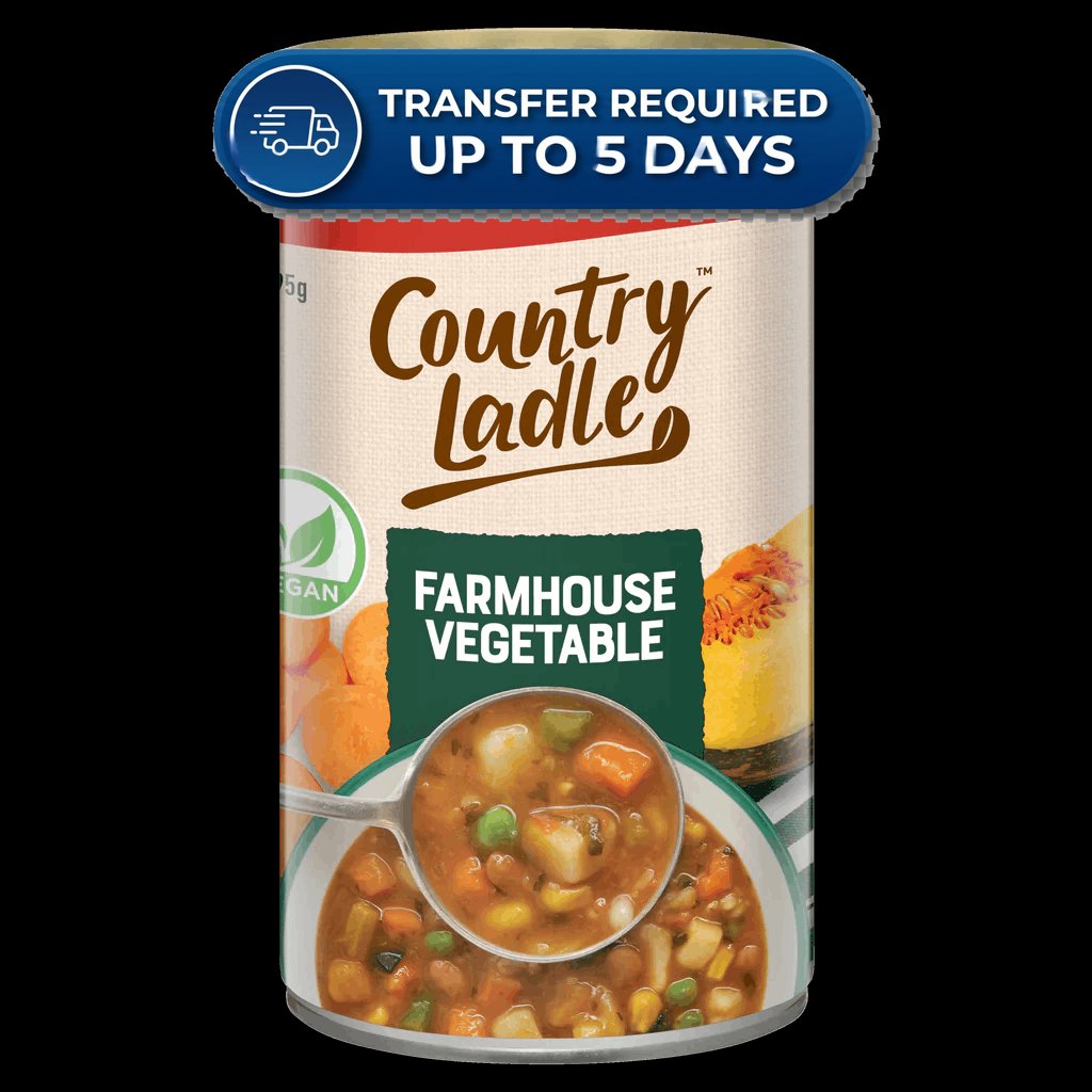 Campbell's Soup Country Ladle Farmhouse Vegetable 495g -(Extended Dispatch)