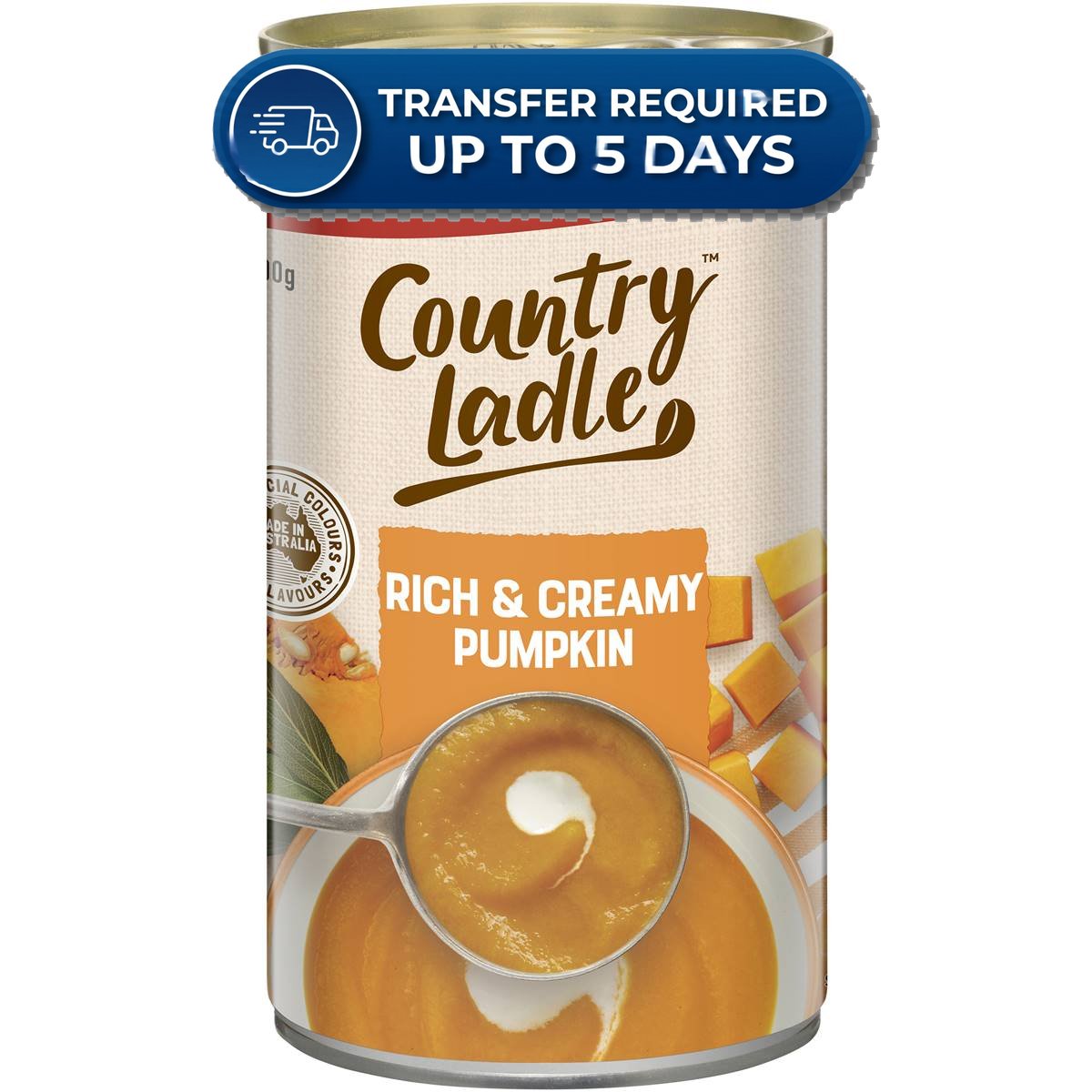 Campbell's Soup Country Ladle Rich & Creamy Pumpkin 500g -(Extended Dispatch)