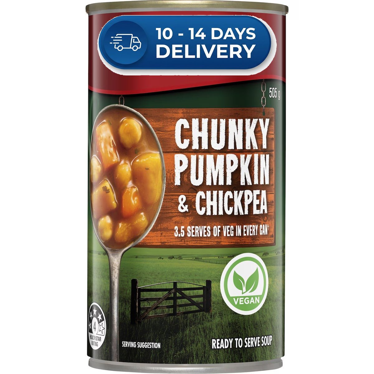 Campbell's Soup Chunky Pumpkin & Chickpea 505g -(Extended Dispatch)