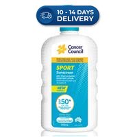 Cancer Council Sport SPF50+ Sunscreen 500ml -(Extended Dispatch)