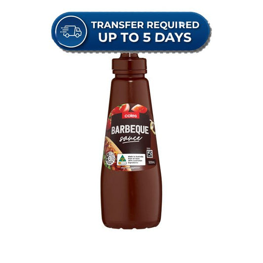 Coles Barbecue Sauce 500ml -(Extended Dispatch)