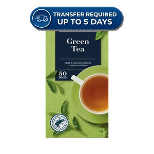 Coles Tea Green Tea (50pk) 75g -(Extended Dispatch)