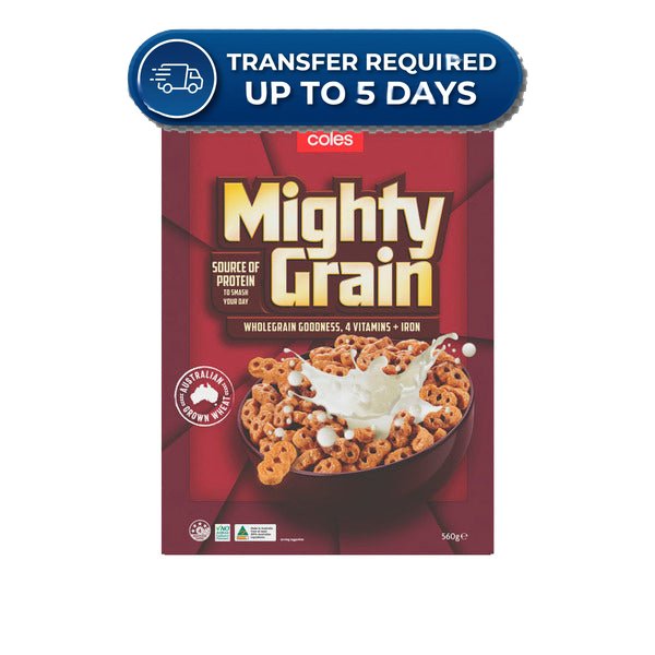 Coles Cereal Mighty Grain 495g -(Extended Dispatch)