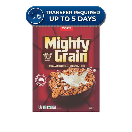 Coles Cereal Mighty Grain 495g -(Extended Dispatch)
